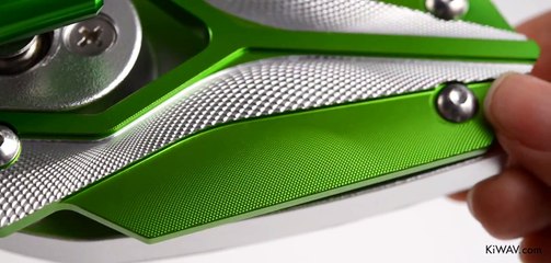 Motorcycle Mirrors Viper Green | KiWAV