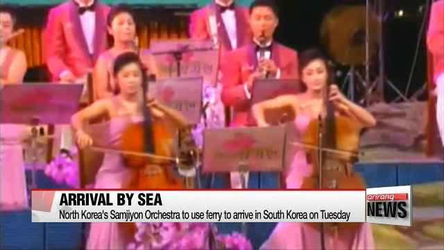 North Korea's art troupe to use ferry to travel to South Korea