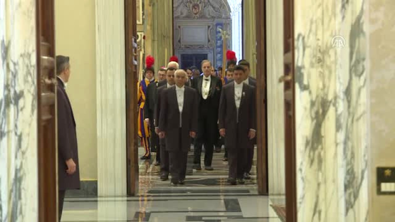 Cumhurbaşkanı Erdoğan - Papa Franciscus Görüşmesi