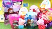 Pig Peppa  and George Opening Surprise Eggs Toys Kinder Frozen Zelfos