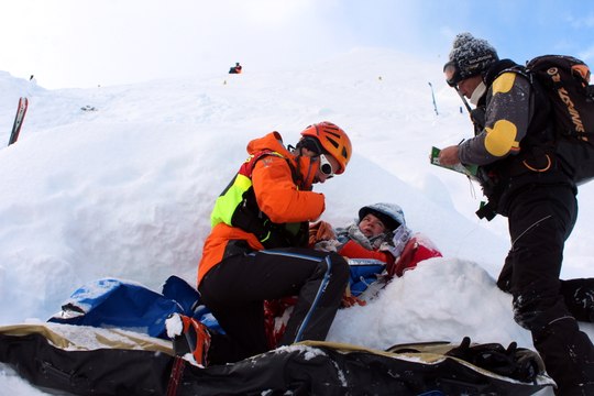 Exercice avalanche à Val Louron
