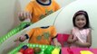 Learn Names of Fruits and Vegetables with Toy Velcro Cutting Fruits and Vegetables and Learn Colors
