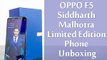 OPPO F5 Siddharth Malhotra Limited Edition Phone Unboxing