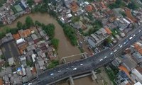 Kali Ciliwung Meluap, Permukiman di Rawajati Banjir