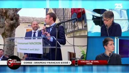 La GG du jour : Drapeau français exigé en Corse - 05/02