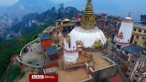 Drone mostra estragos causados por terremoto no Nepal