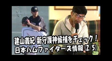 日本ハム 建山義紀 新守護神候補をチェック！ 2018.2.5 日本ハムファイターズ情報 プロ野球