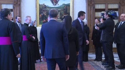 Cumhurbaşkanı Erdoğan'dan Papa'ya Hediye