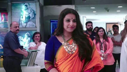 Vidya Balan & Team Of Tumhari Sullu Interacts With Students Of WWI