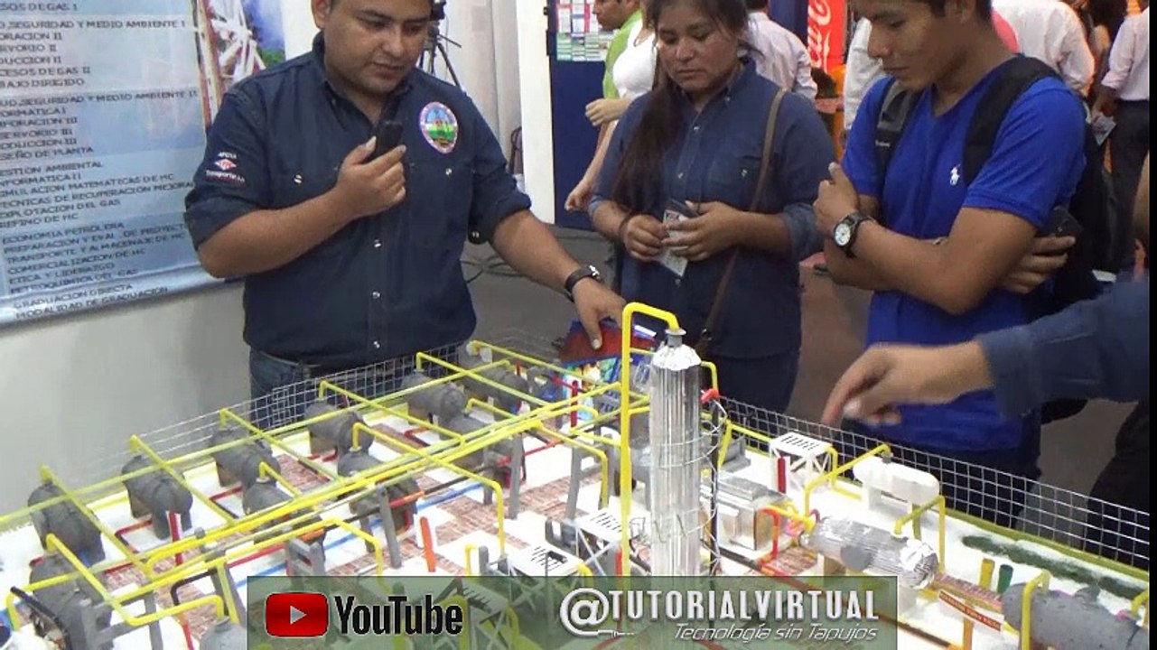 Planta Procesadora de Gas Natural Expociencia UAGRM Fexpocruz