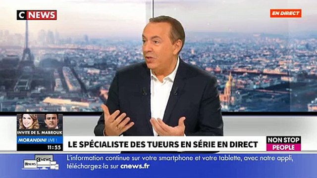 Le spécialiste des tueurs en série, Stéphane Bourgoin, raconte que sa compagne a été assassinée par... un tueur en série