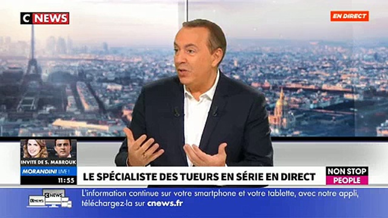 Le spécialiste des tueurs en série, Stéphane Bourgoin, raconte que sa compagne a été assassinée par... un tueur en série