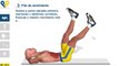 Abdominales inferiores: Elevação das pernas em 4 tempos
