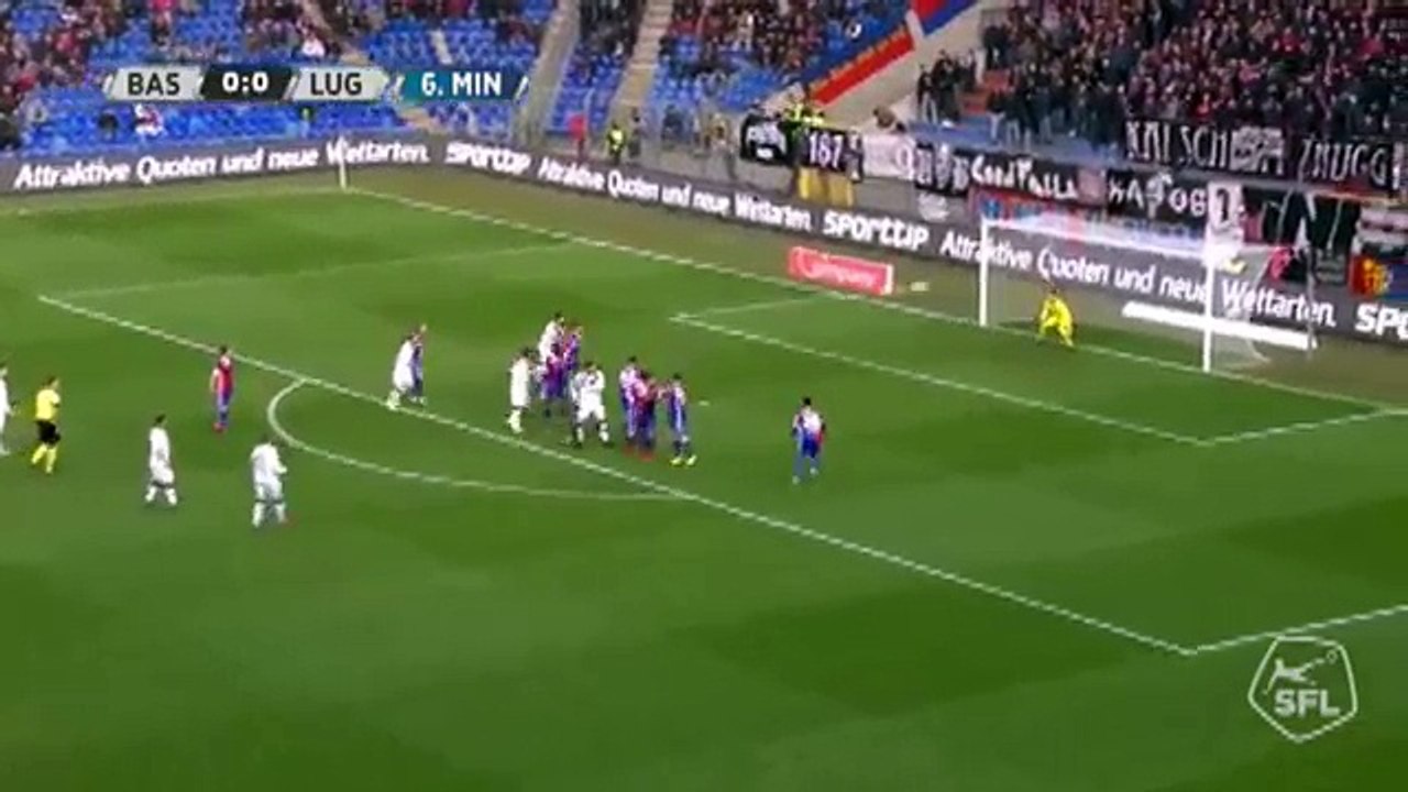 Basel 0:1 Lugano ( Swiss Super League 4 February 2018)