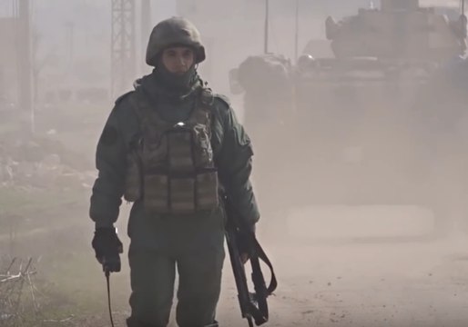 Turkish Armed Forces Seen on the Move in South Aleppo Province