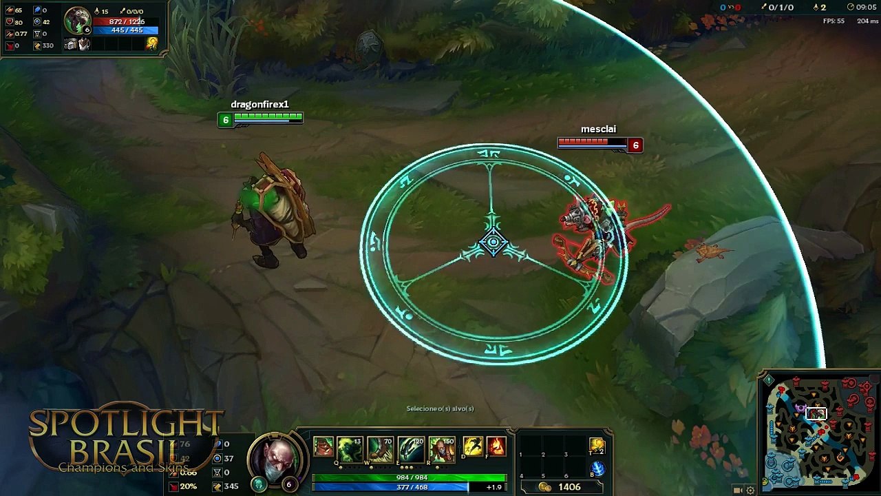 Singed Flagelo Negro - League of Legends (Completo BR)