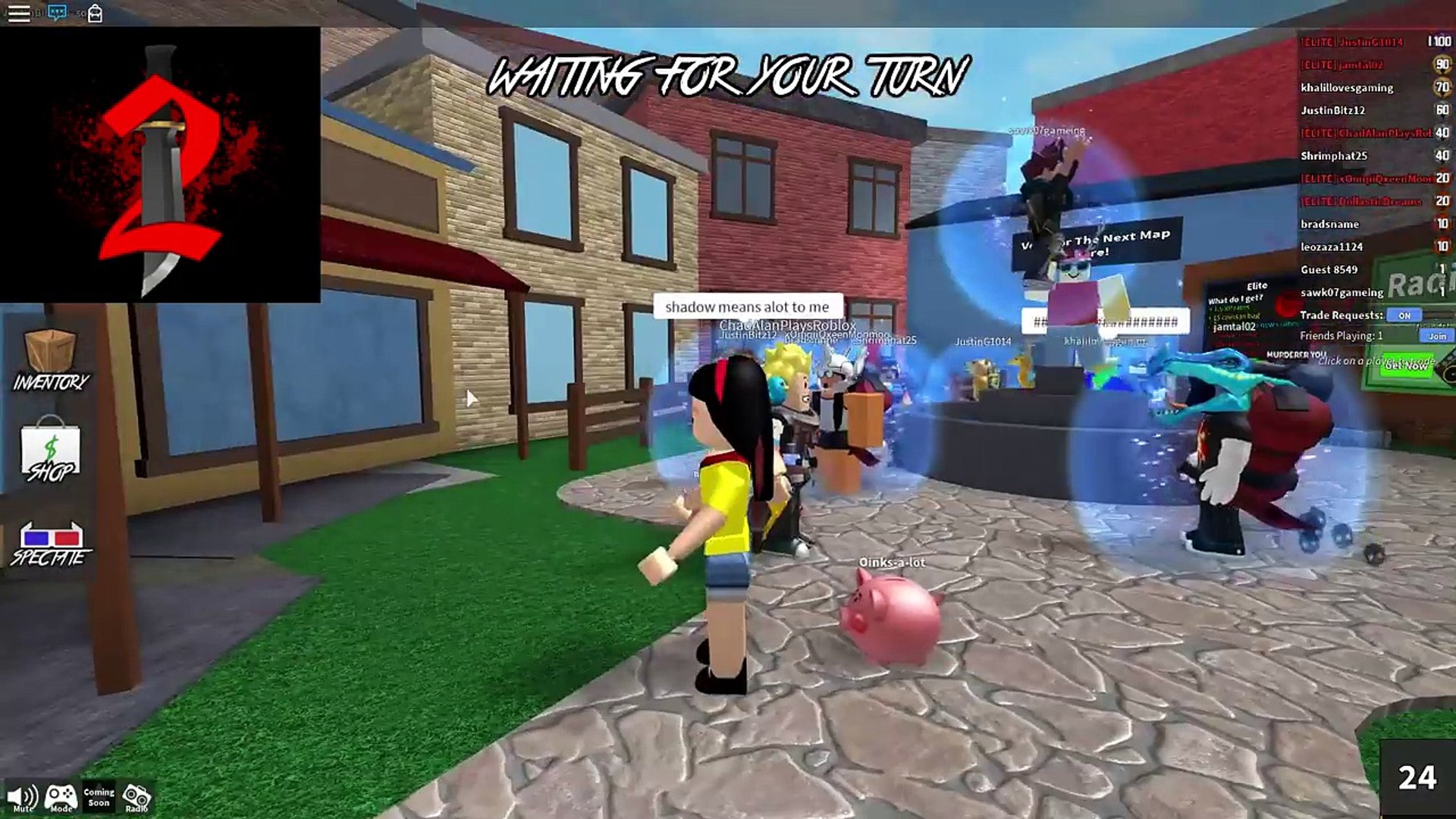 Dodge The Murderer Roblox Murder Mystery 2 Dollastic Plays With Gamer Chad Video Dailymotion - gamer chad roblox live streams