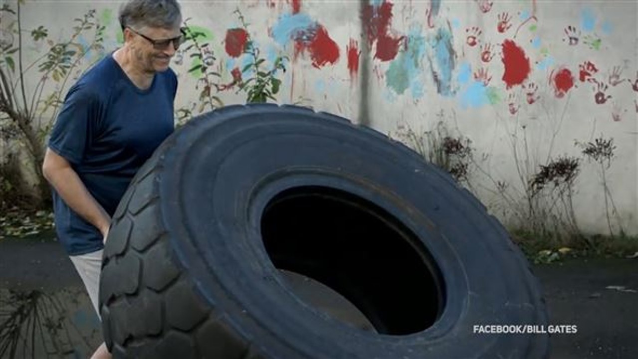 Update für Bill Gates: Federer coacht Microsoft-Gründer