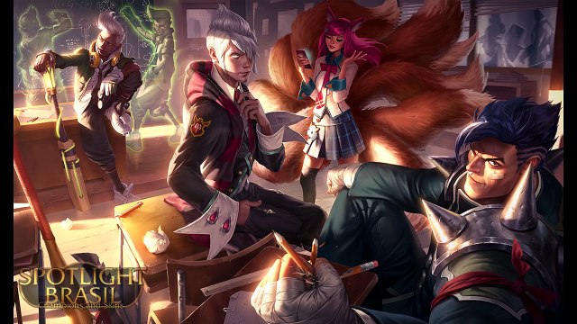 Ekko Colegial - League of Legends (Completo BR)