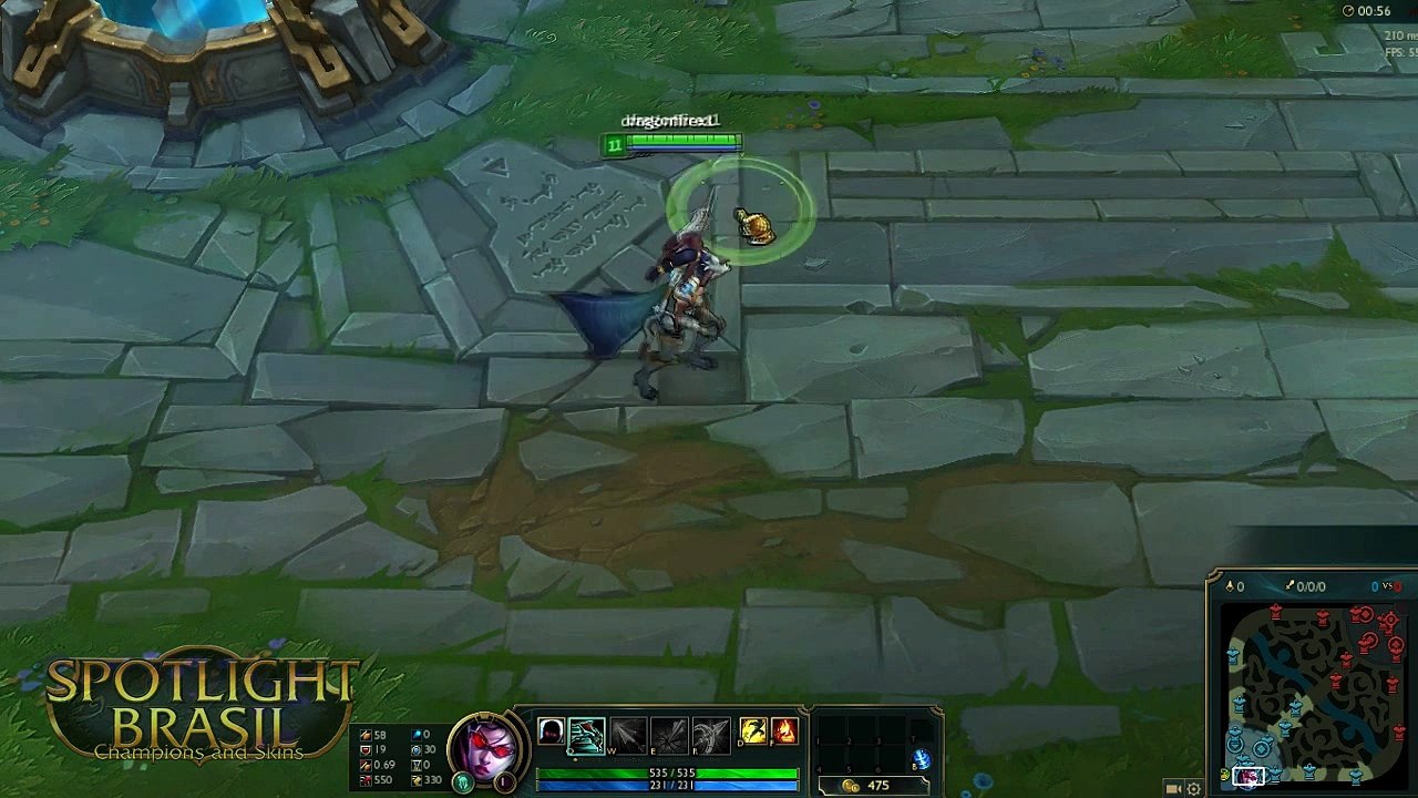 Vayne Caçadora de Dragões Caos: Chroma Skin