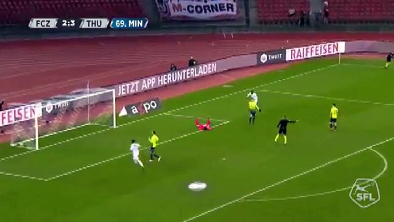 Zurich 2:3 Thun ( Swiss Super League 4 February 2018)