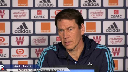 OM-Metz : "C'est les paroles d'un cadre qui a envie que l'on fasse tout du mieux possible" (Garcia sur l'énervement de Rami)