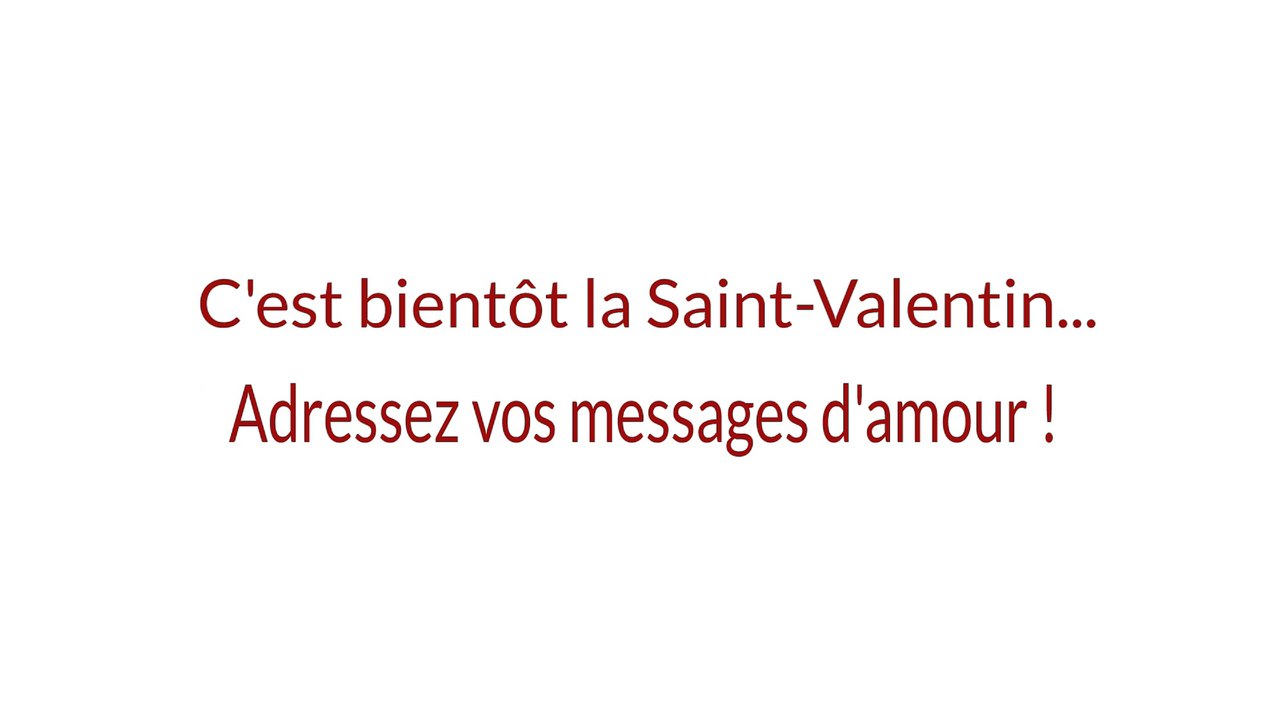 Saint-Valentin : envoyez vos messages à saint-valentin@pyrenees.com : ils seront publiés dans le journal le 14 février !