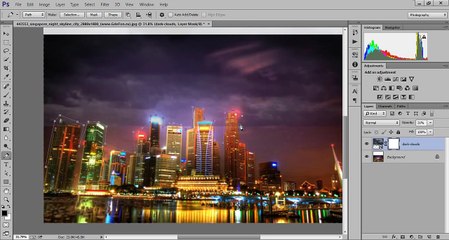 Hard Light Effects - Photoshop Tutorial