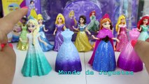 Muñecas Frozen Vestidos Magicos| Frozen Anna y Elsa Se Prestan Vestidos |Juguetes Para Niñas