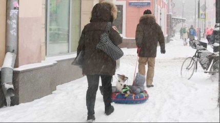 43 cm de hauteur, ville paralysée... Moscou va vous faire relativiser les chutes de neige en France