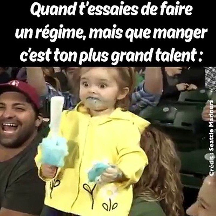 Quand t'essaies de faire un régime...