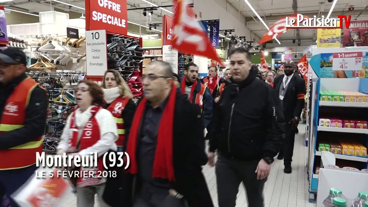 Suppressions de postes chez Carrefour : la colè...