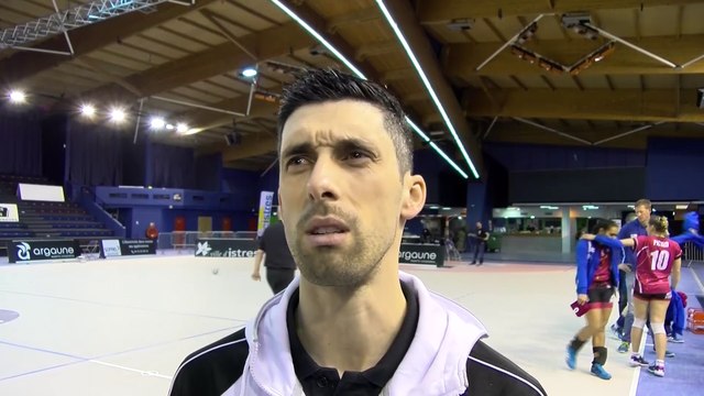 André Sa coach d'Istres Provence Volley