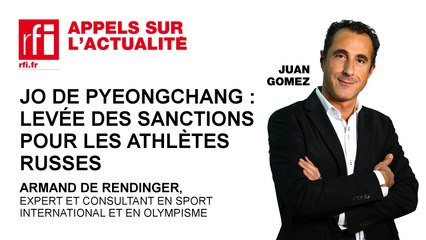 Jo de Pyeongchang : levée des sanctions pour les athlètes russes