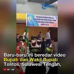 Video Lengkap Bupati vs Wakil Bupati Tolitoli Berkelahi di Depan Umum Netizen Bak Preman