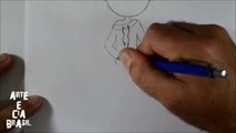 Como desenhar Bonequinha Estilosa Tumblr - passo a passo
