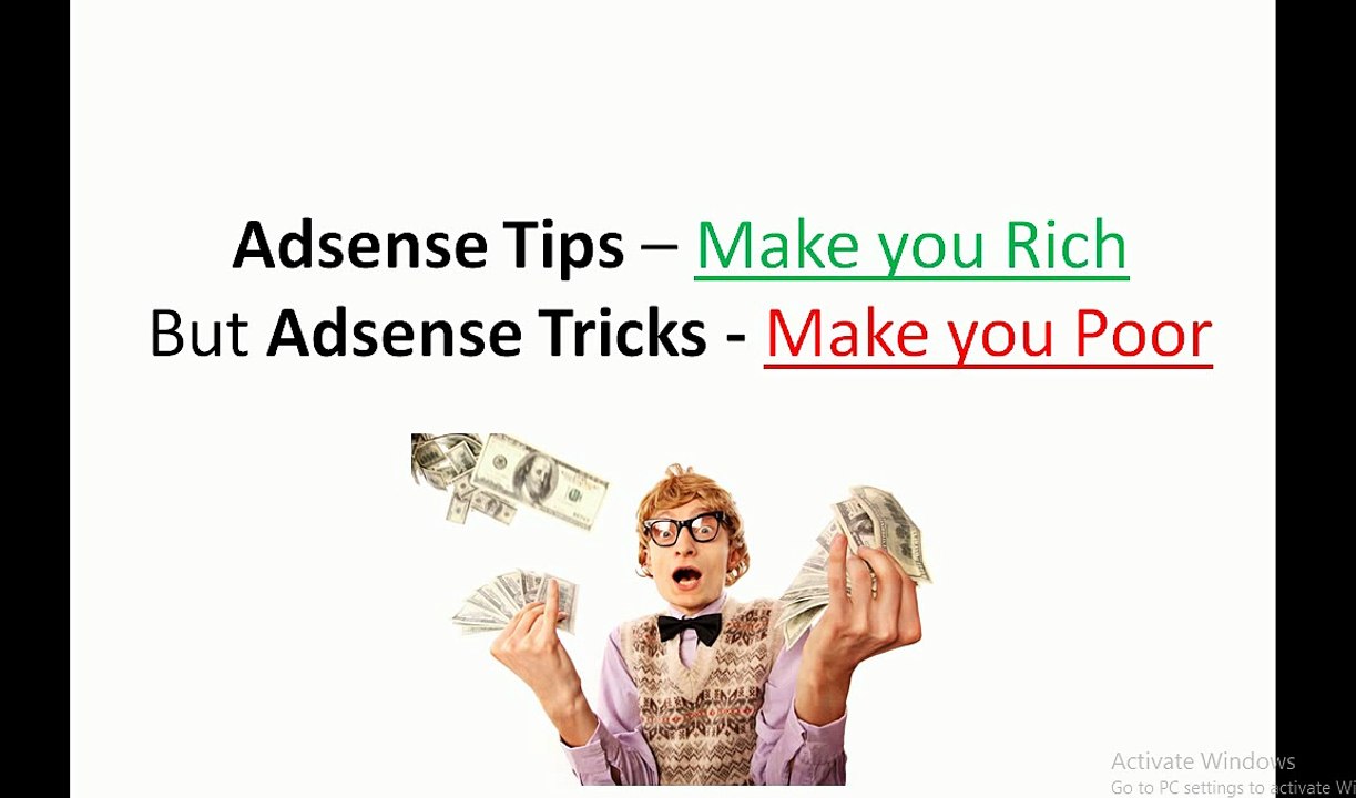 Adsense Tips or Tricks | What is better ?