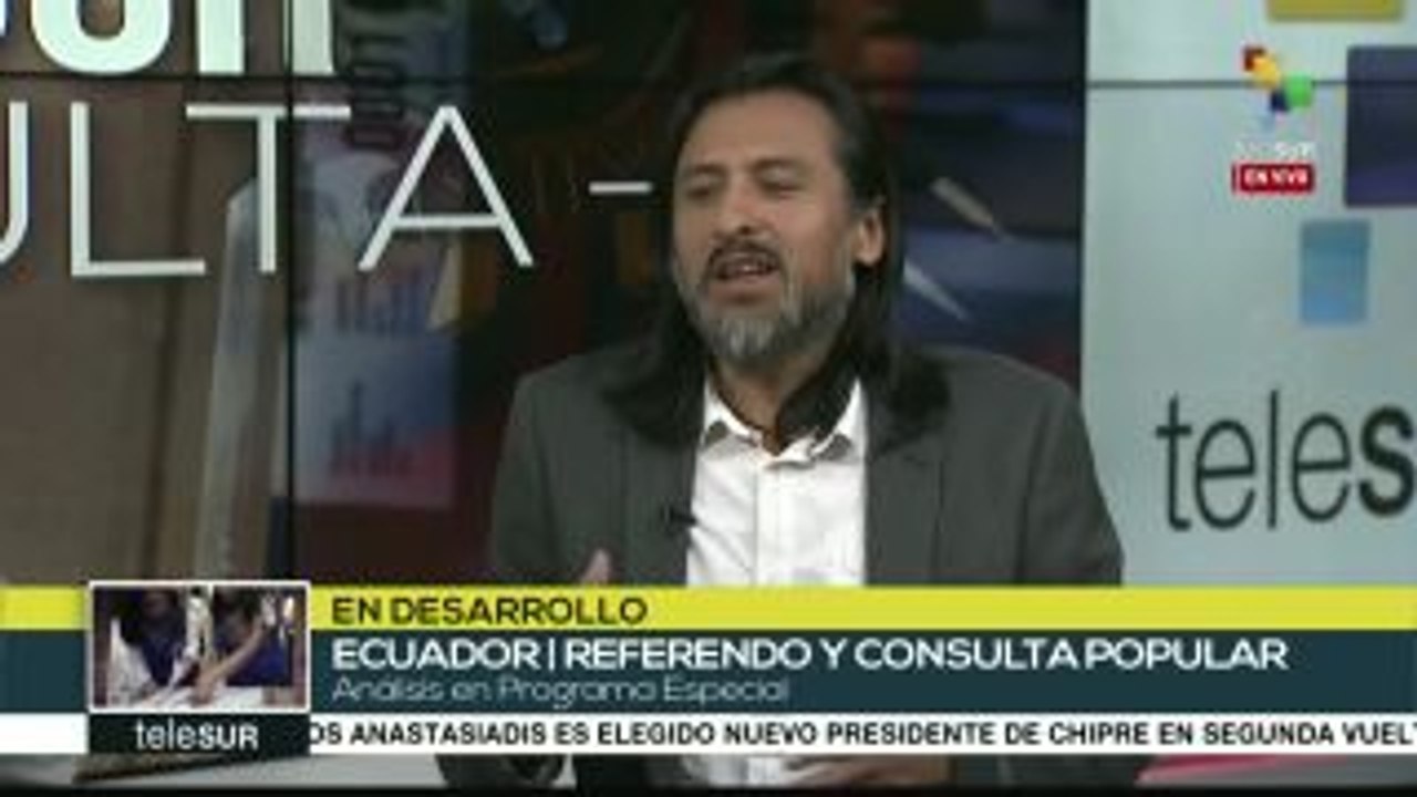 Chávez: Consulta en Ecuador concluye etapa de ruptura Moreno-Correa