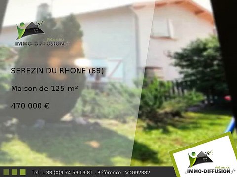 Maison A vendre Serezin du rhone 125m2 - 470 000 Euros