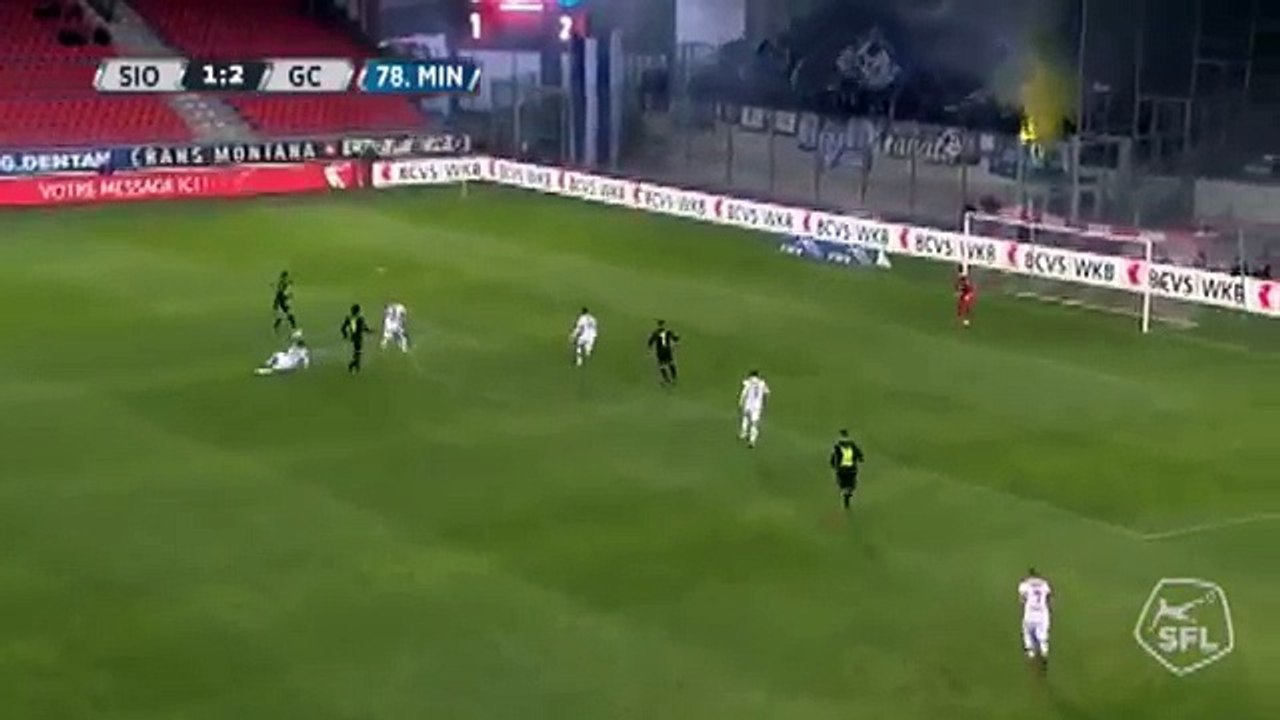 Sion 1:3 Grasshoppers ( Swiss Super League 4 February 2018)