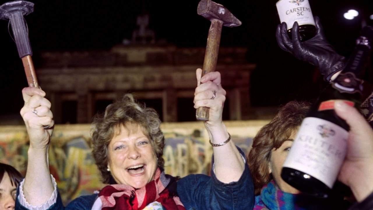 The Berlin wall has now been down for as long as it was up