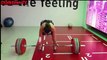 High heels and weightlifting DON'T MIX (EPIC FAIL)