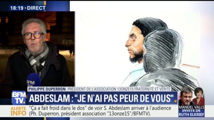 Le président de l'association "13 Onze 15 - Fraternité et vérité" n'est "pas étonné" par l'attitude de Salah Abdeslam