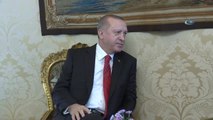 Cumhurbaşkanı Erdoğan, İtalya Cumhurbaşkanı ile Bir Araya Geldi