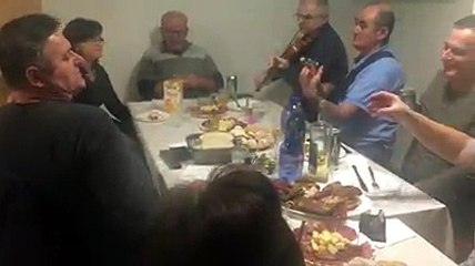 FINKA SVAB   Staro društvo kod Blaža na imendanu