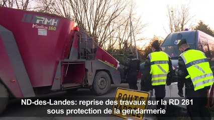 ND-des-Landes: reprise des travaux sur l'ex-"route des chicanes"