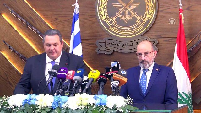 Lübnan-Yunanistan arasında askeri iş birliği - BEYRUT
