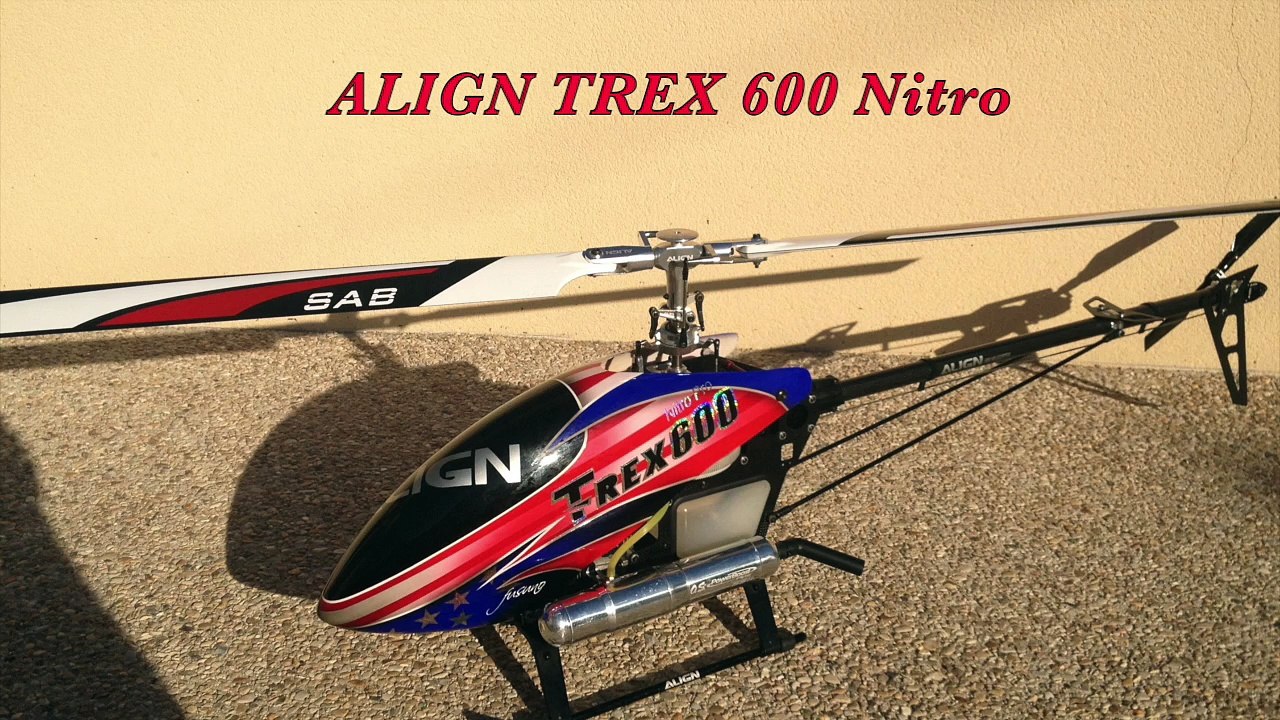 Vol avec un Hélicoptère Trex 600 Nitro