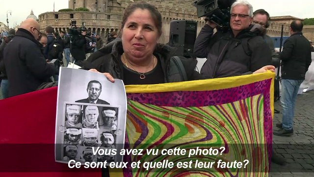 Le président turc Erdogan à Rome, colère de militants pro-kurdes