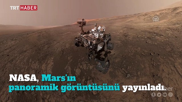 NASA, Mars'ın panoramik görüntüsünü yayınladı